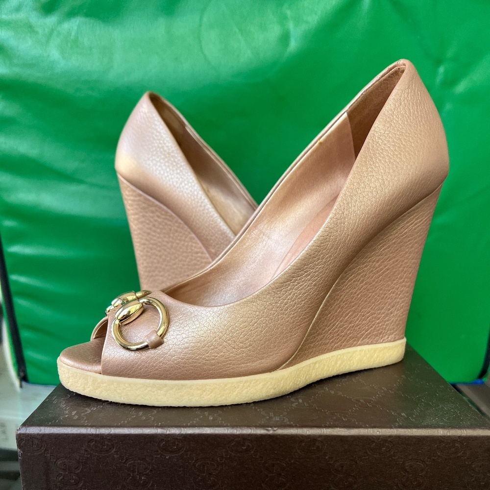 Gucci Wedge Sandals